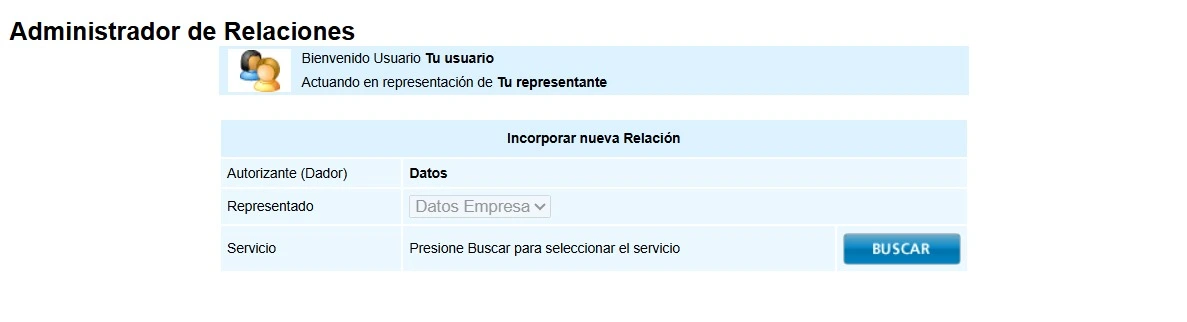Buscar Servicio