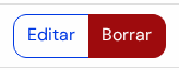 Botones Editar y Borrar de un descuento
