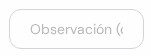 Casillero Observación (opcional)